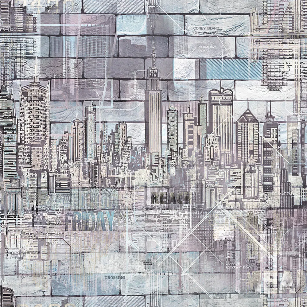 PALITRA – Wallpaper Manhattan 3D Model