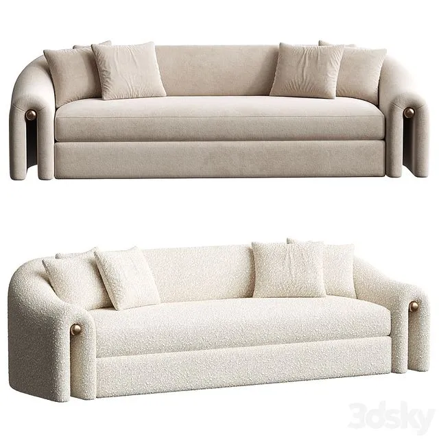 Palla Sofa 3D Model Palla Sofa 3D Model