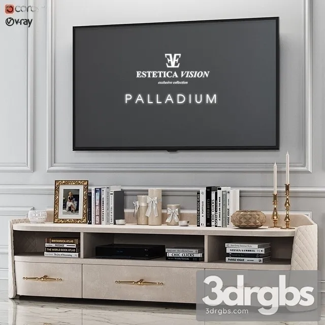 Palladium TV 3D Model Download