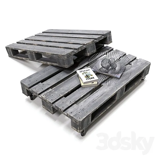 pallets 3D Model pallets 3D Model