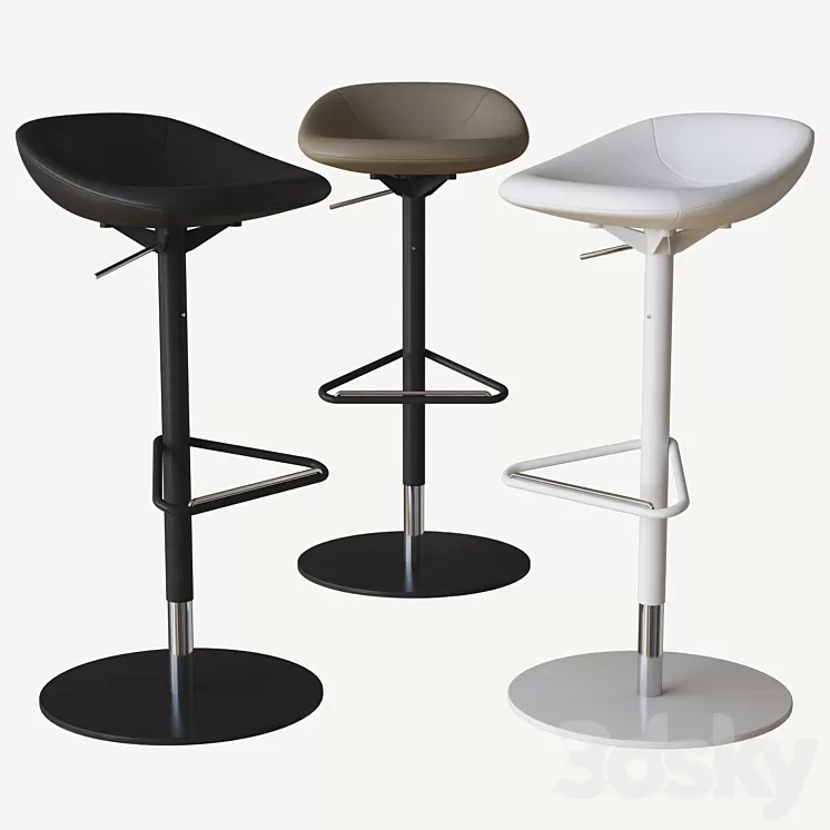 palm stool calligaris 02 3D Model palm stool calligaris 02 3D Model