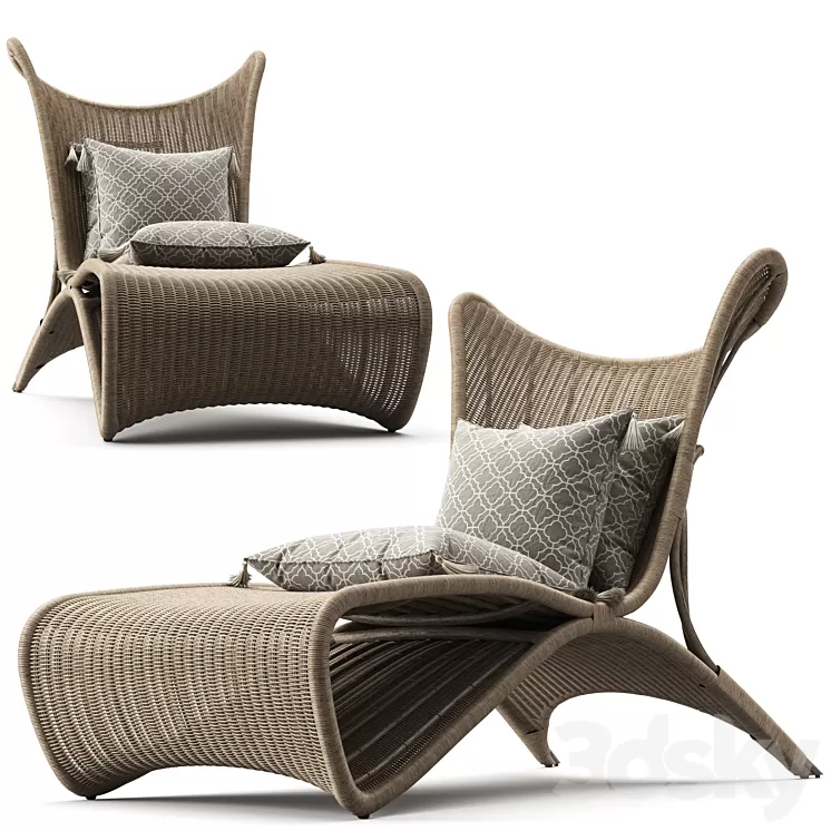 PALMERIA CHAISE 3D Model Free Download PALMERIA CHAISE 3D Model Free Download