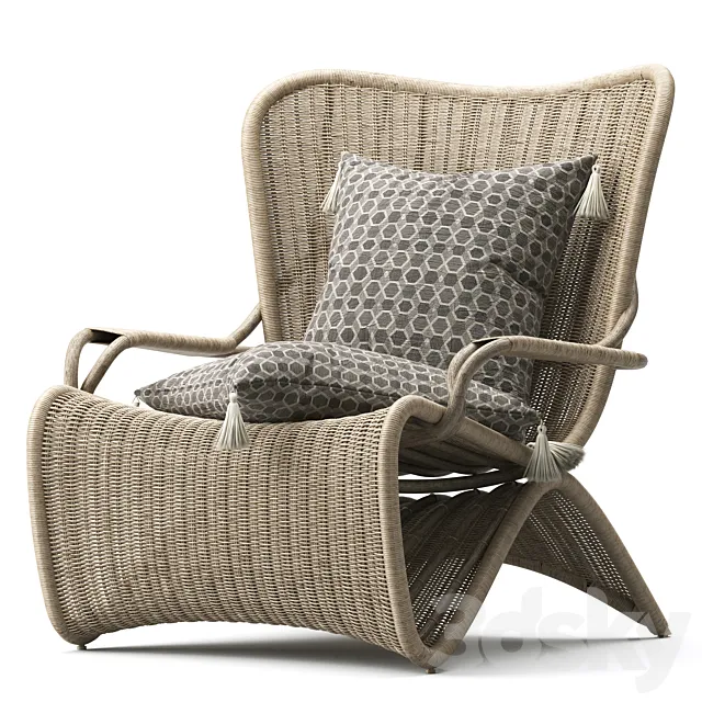 Palmeria Lounge Chair 3DModel