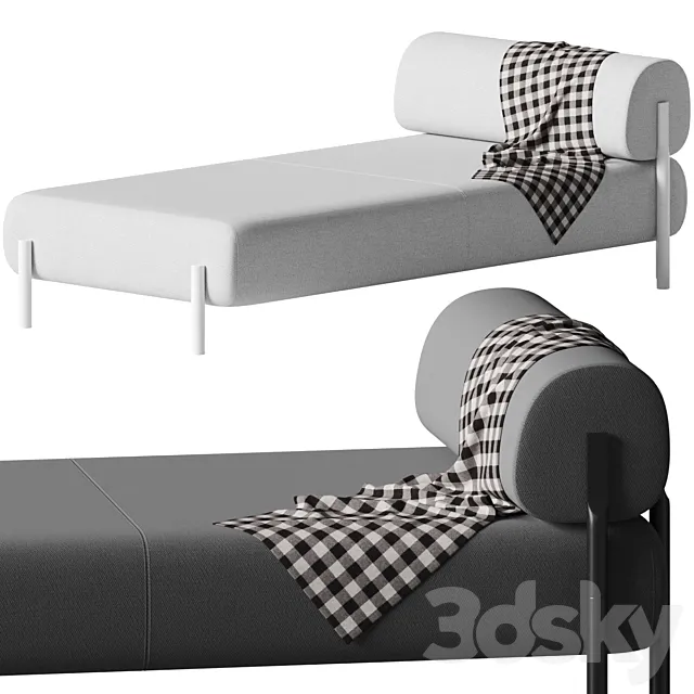 Palo Modular Lounger by Hem 3DModel Palo Modular Lounger by Hem 3DModel