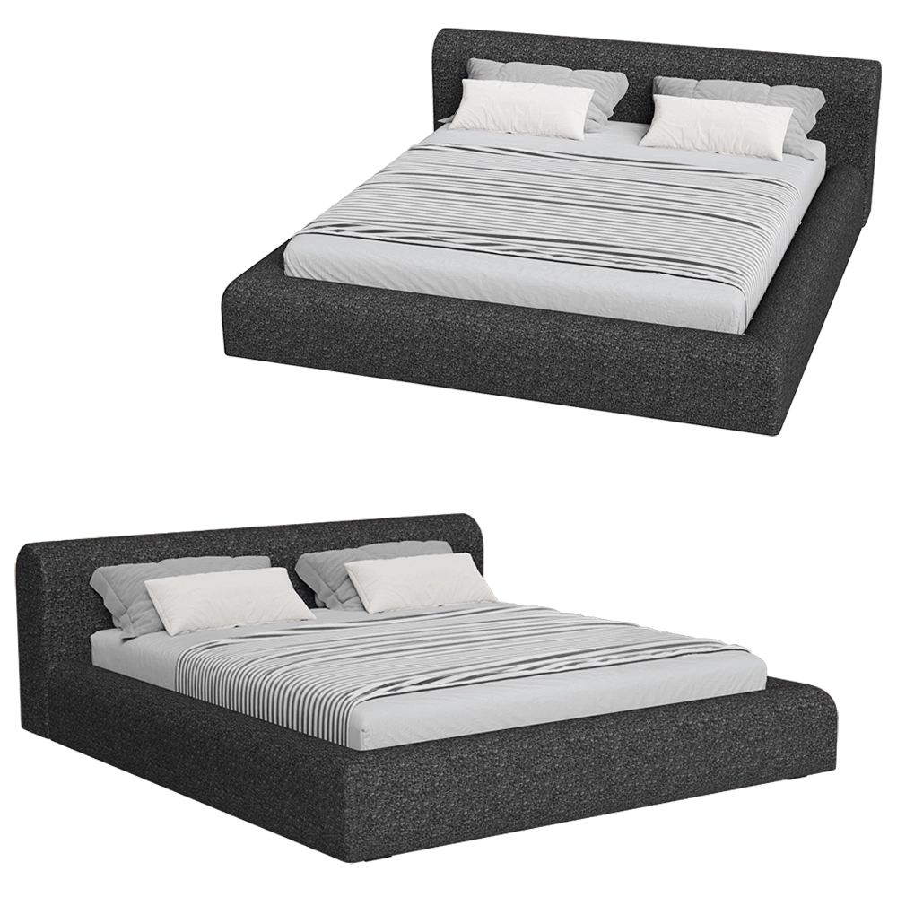 Palo Nero – Bed Chairo 3D Model