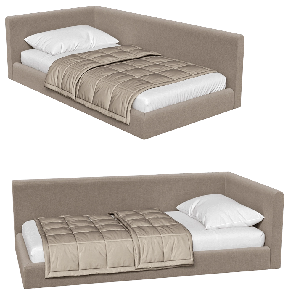 Palo Nero – Bed Chiaro Child 3D Model