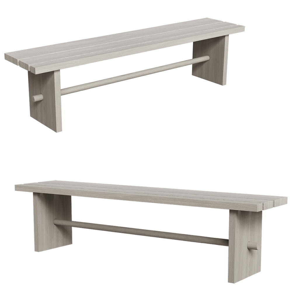 Palo Nero – Bench Ethnika 3D Model
