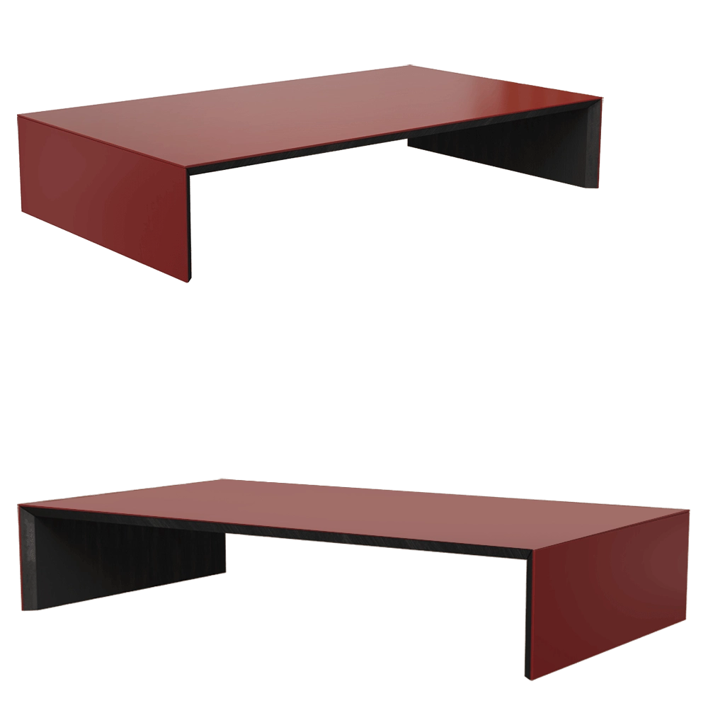 Palo Nero – Coffee table Luminoso 3D Model Palo Nero – Coffee table Luminoso 3D Model