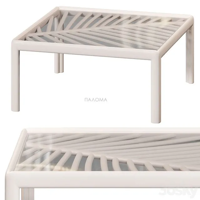 Paloma coffee table 3D Model