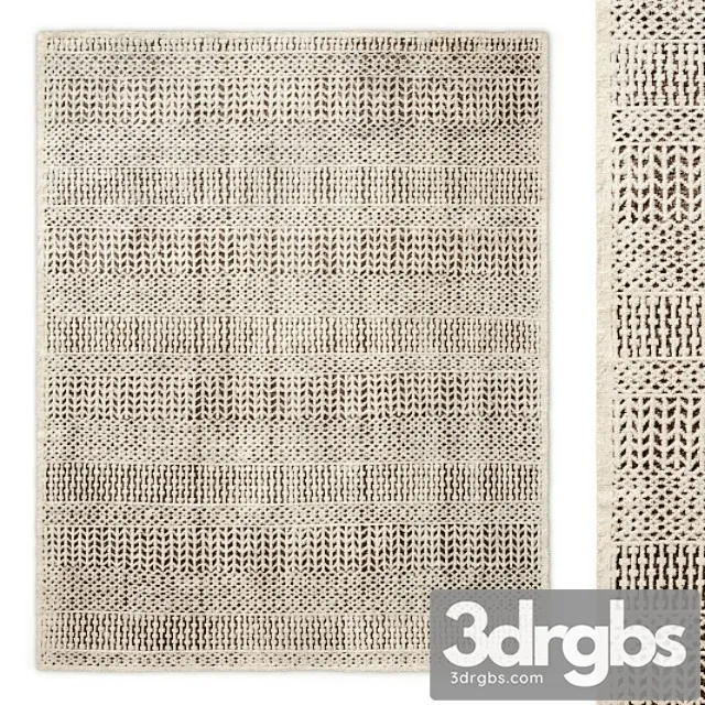 Palomar Hand Knotted Wool Rug Rh 3D Model Download