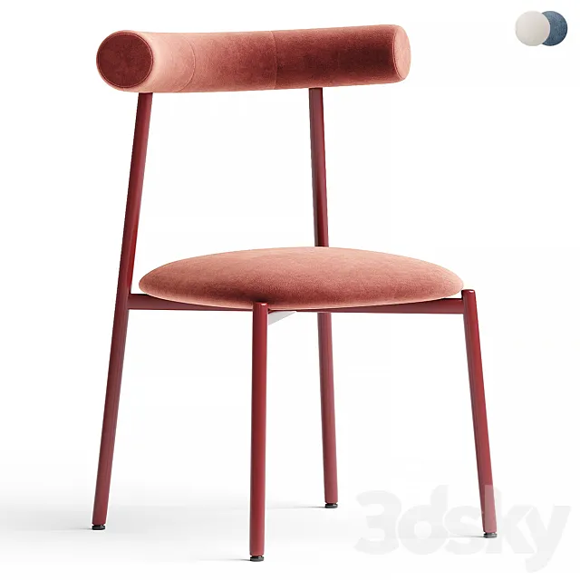 PAMPA S chair By CHAIRS & MORE 3D Model PAMPA S chair By CHAIRS & MORE 3D Model