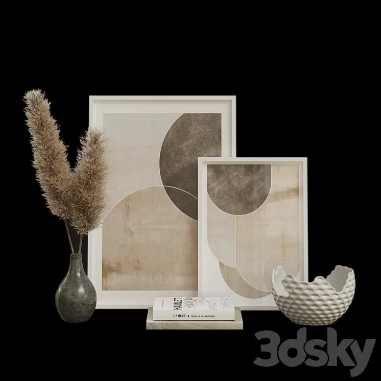 PAMPAS SET DECOR 2 3D Model