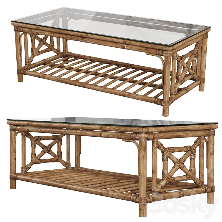 Panama jack plantation bay table 3D Model Panama jack plantation bay table 3D Model