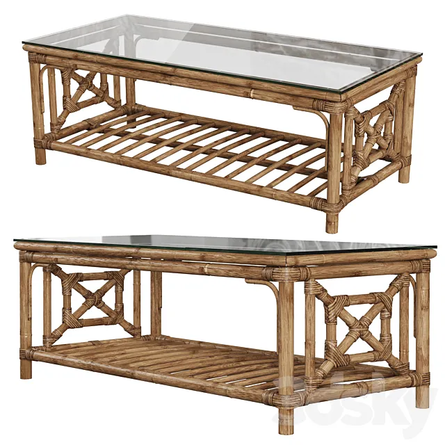 Panama jack plantation bay table 3DModel