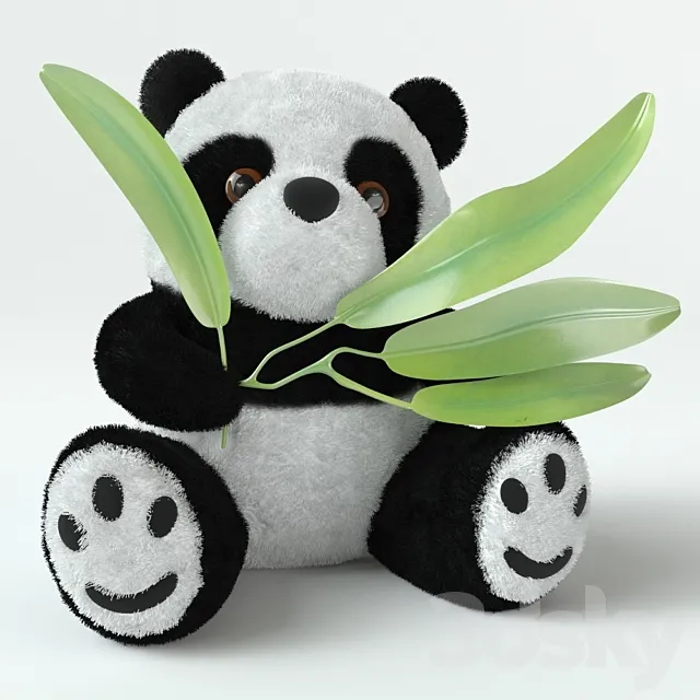 Panda toy 3DModel Panda toy 3DModel