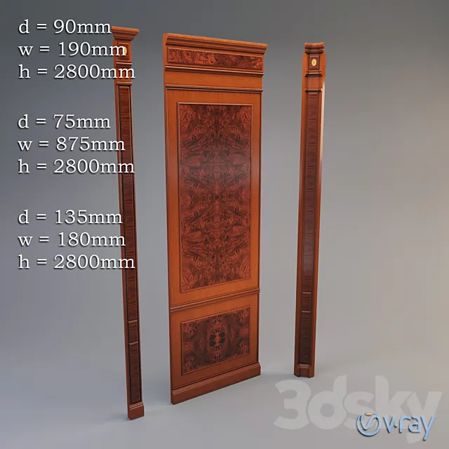 Pane 3D Model Pane 3D Model