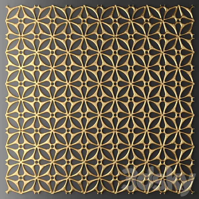 Panel 3D Model Panel 3D Model