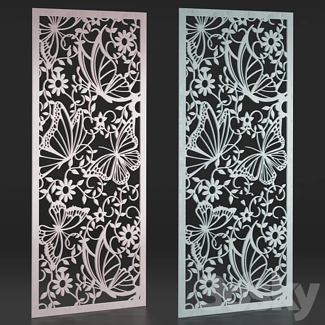 Panel and box for children’s room 12 3D Model Panel and box for children’s room 12 3D Model