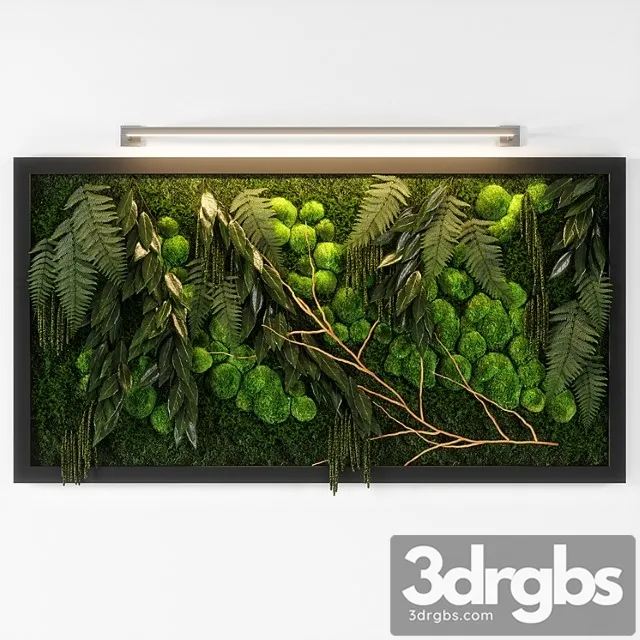 Panel green 02 Panel green 02