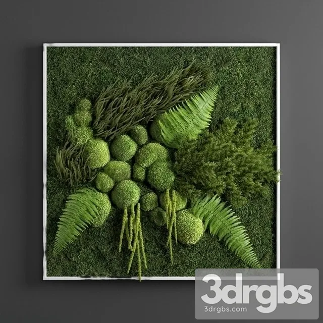 Panel Green 3D Model Download