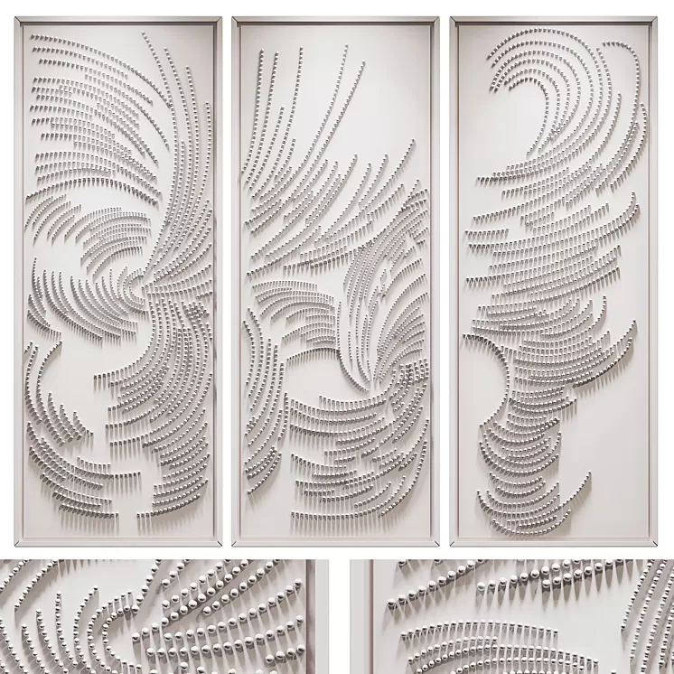 Panel Jane Puylagarde 3D Model Free Download