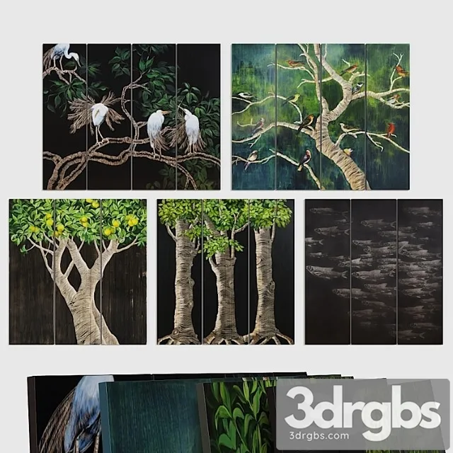 Panel Mhliving 1 3D Model Download