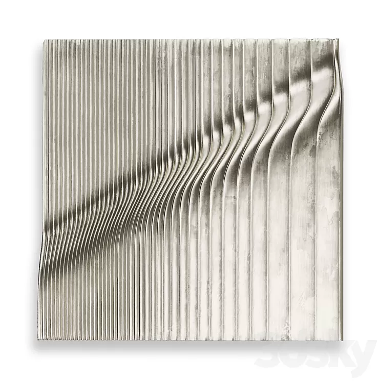Panel  Rise 2009 wall art 3D Model Free Download
