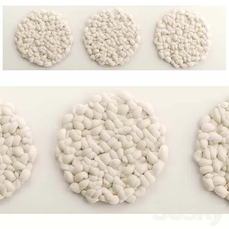 Panel with circles from Helen Loom 3D Model Free Download