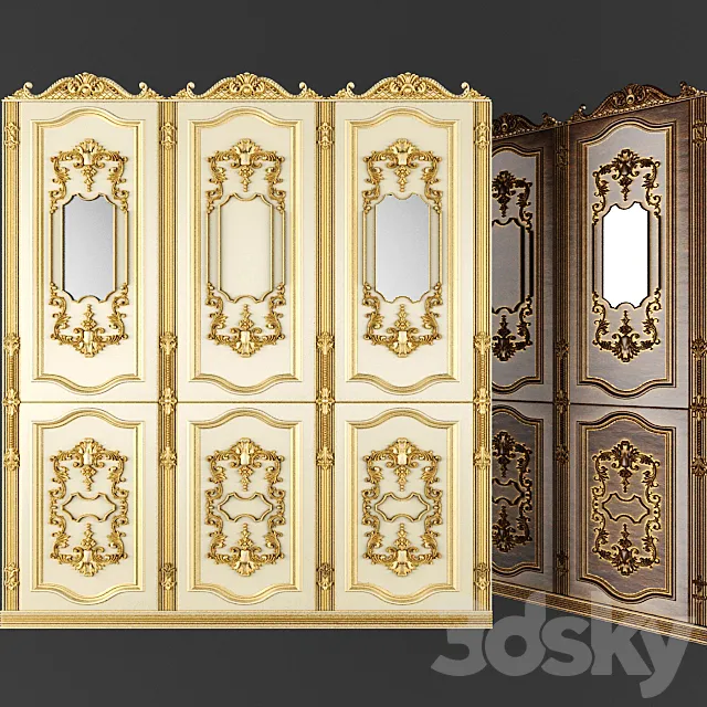 Panels for walls. 3D Model Panels for walls. 3D Model