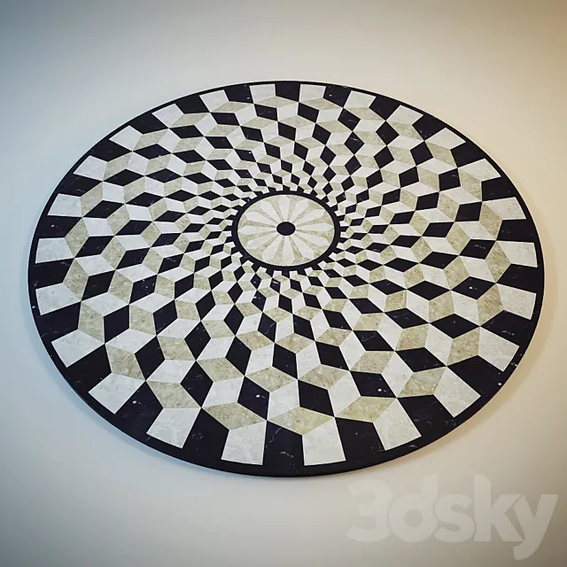 Panels made of marble 3D Model Panels made of marble 3D Model