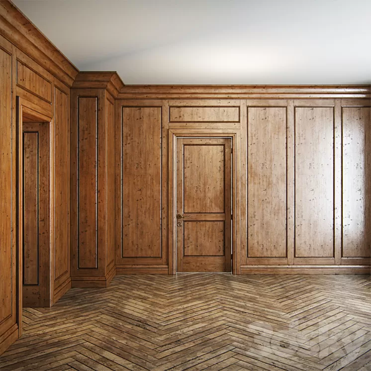 panels wood 3D Model