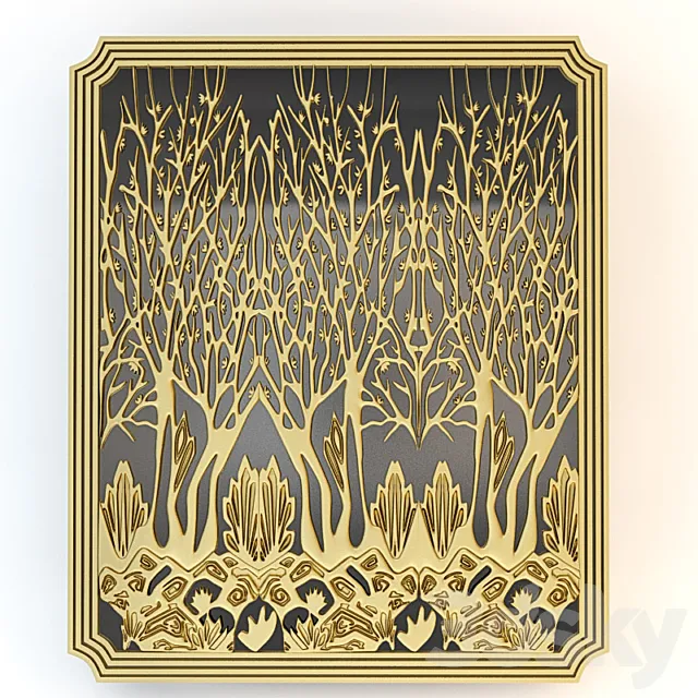 Pano decorative large 3D Model Pano decorative large 3D Model