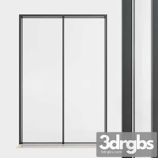 Panoramic glazing. stained glass. 61 3D Model Download