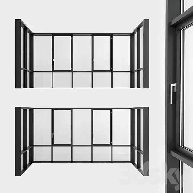 Panoramic glazing. Stained glass. one hundred Free Download