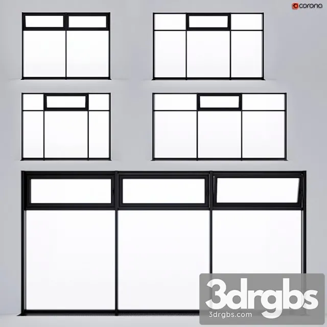 Panoramic glazing_1 3D Model Download