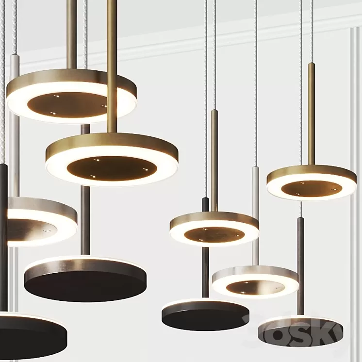 Panzeri Bella Pendants 3D Model Panzeri Bella Pendants 3D Model