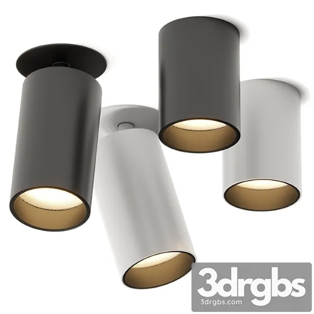 Panzeri Carl Ceiling Lamp 3D Model Download