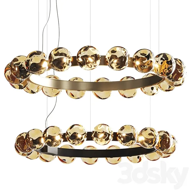 Panzeri Murane R Pendant Lamp 3DModel Panzeri Murane R Pendant Lamp 3DModel