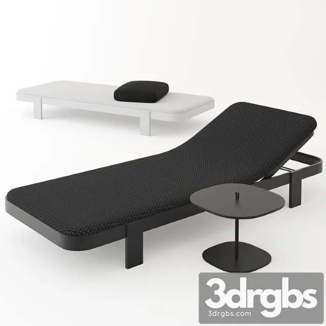 Paola lenti rams and strap 3D Model Download