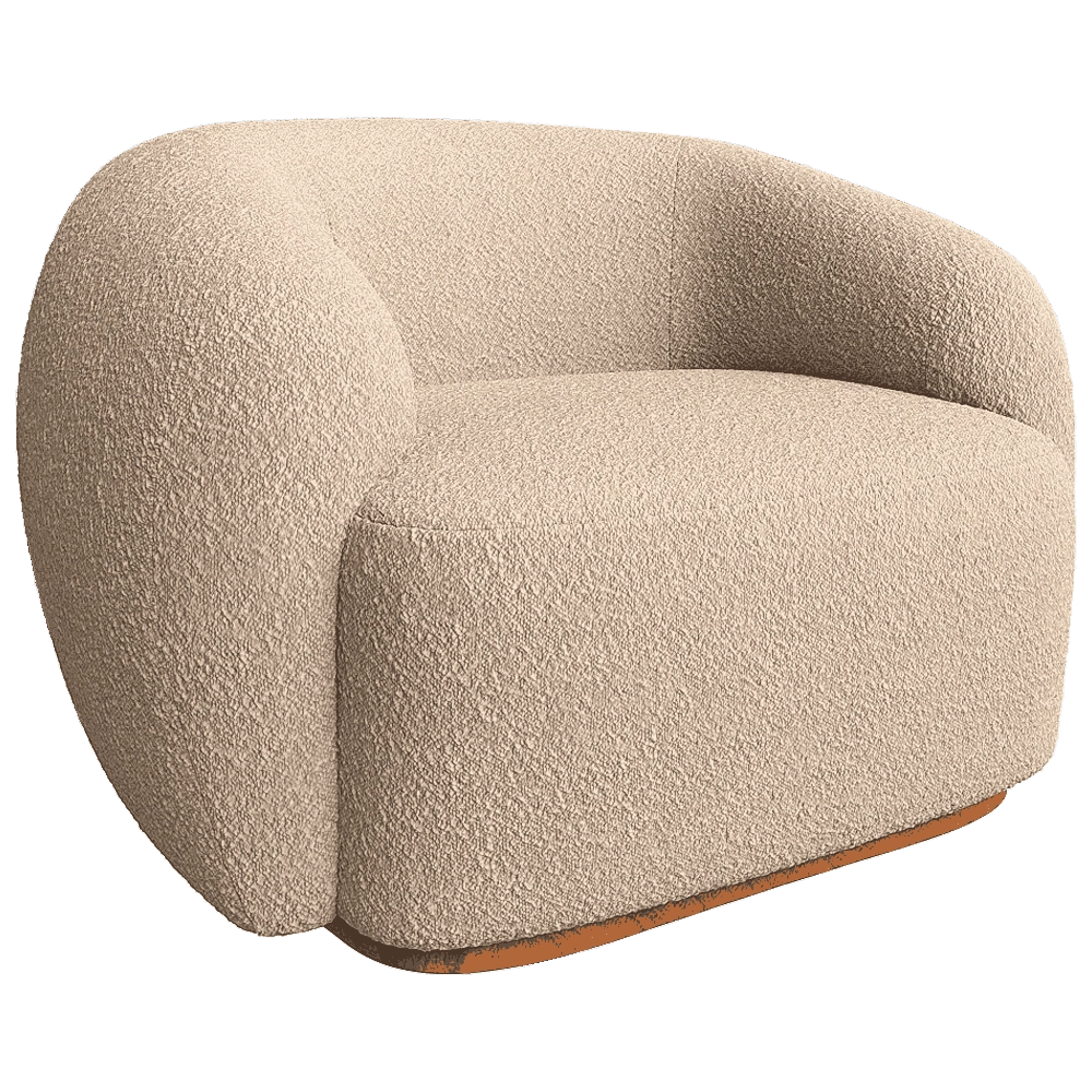 Paolo Castelli – Armchair Coral 3D Model