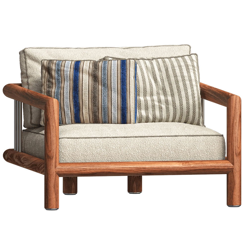 Paolo Castelli – Armchair Imane 3D Model