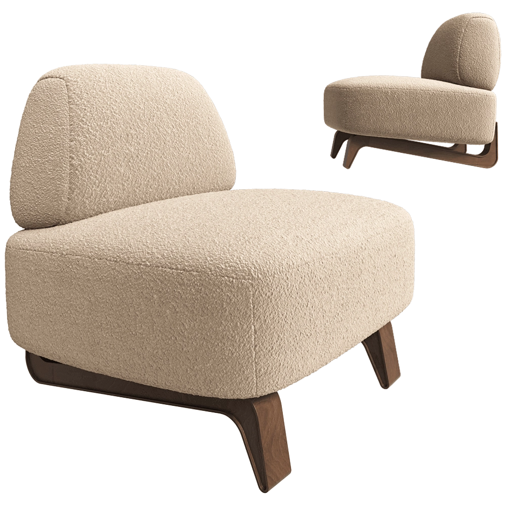 Paolo Castelli – Armchair Vao 3D Model