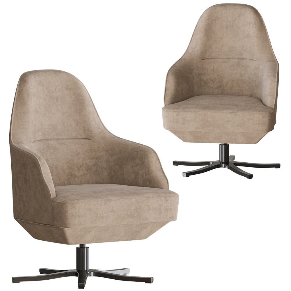 Paolo Castelli – Armchair Venice Office 3D Model