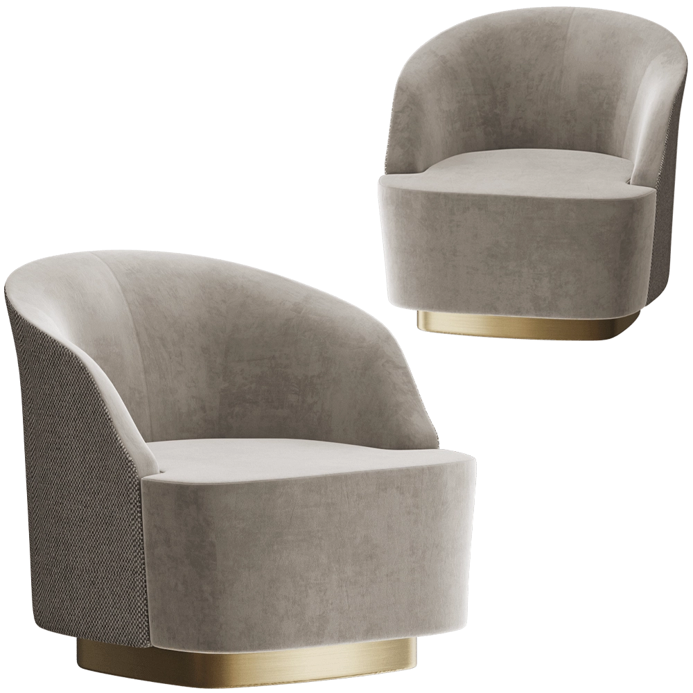 Paolo Castelli – Armchair Venice Swing 3D Model