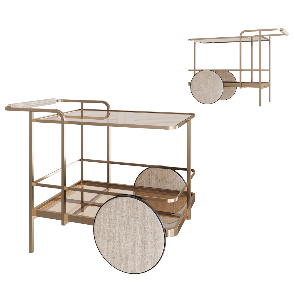 Paolo Castelli – Bar trolley Convivier 3D Model