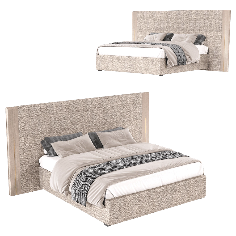 Paolo Castelli – Bed Astra 3D Model