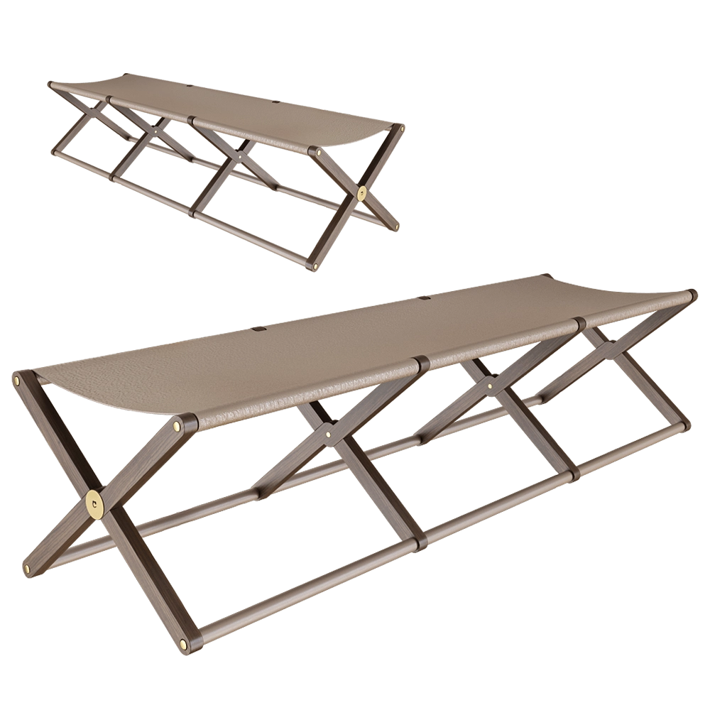 Paolo Castelli – Bench Tugurium Cot 3D Model