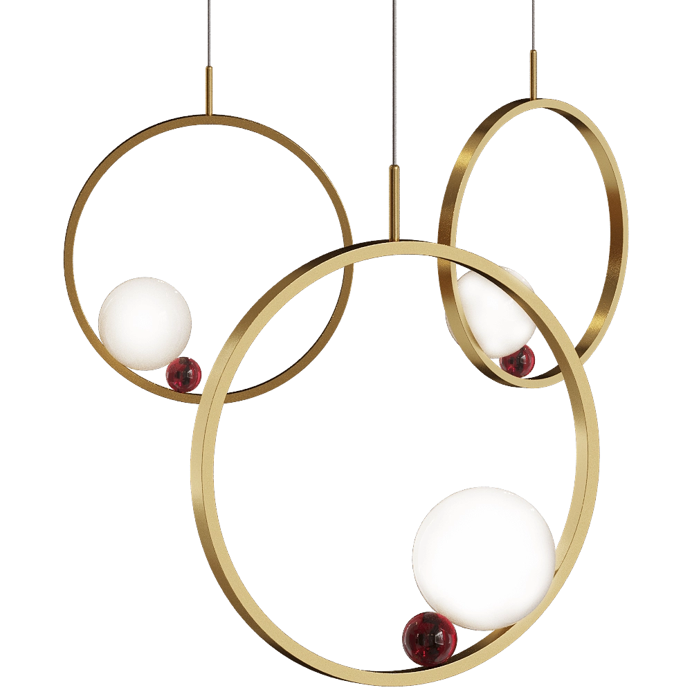 Paolo Castelli – Ceiling lamp Joy Suspension 3D Model