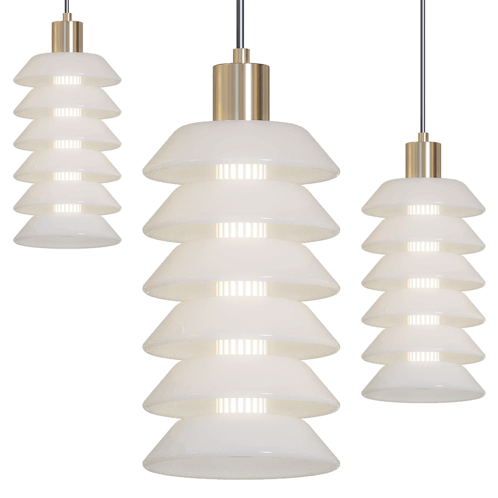 Paolo Castelli – Ceiling lamp Terminal Suspension 3D Model