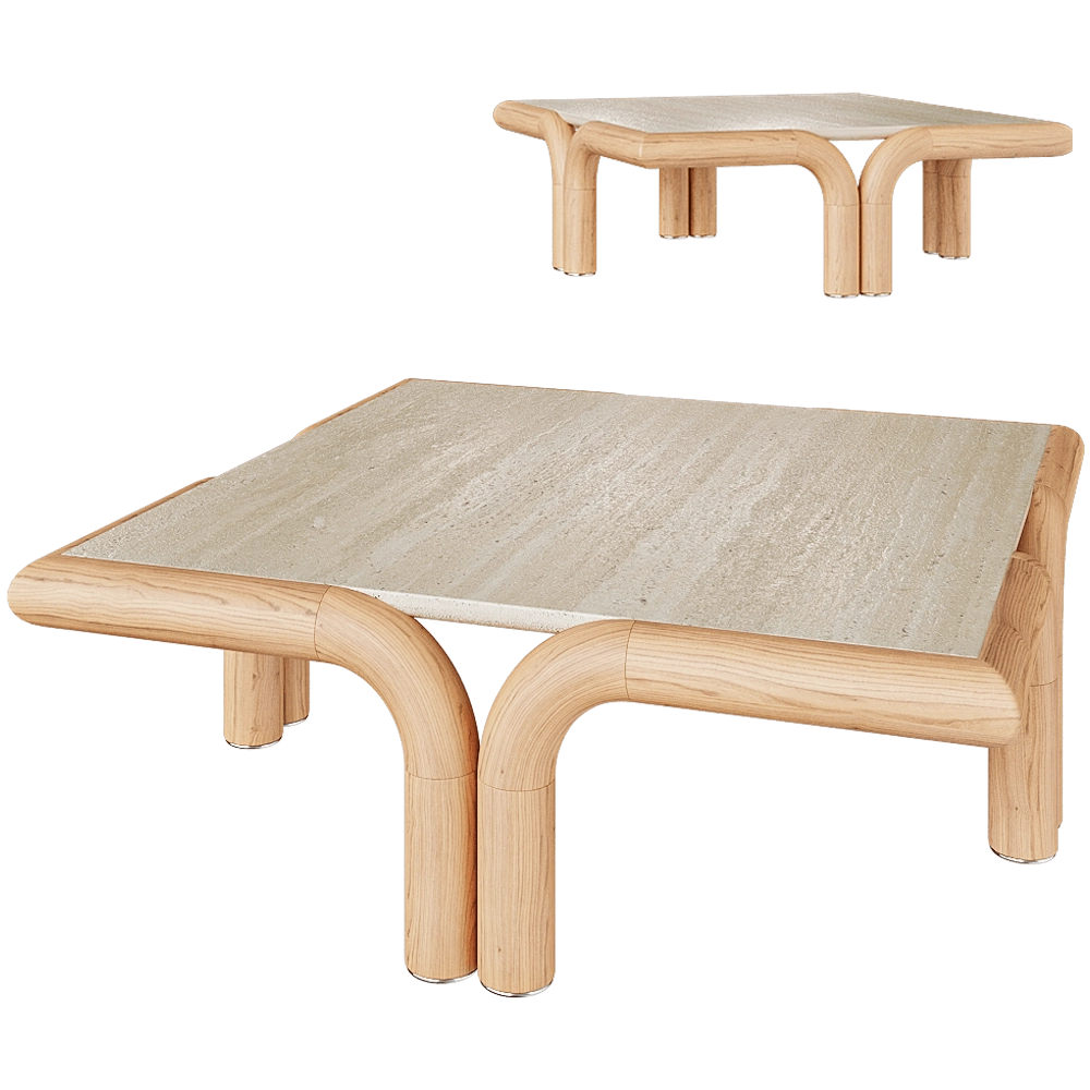 Paolo Castelli – Coffee table Imane 3D Model